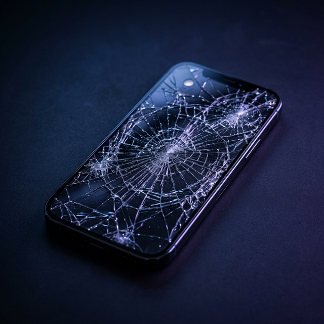 Telemóvel partido - Serviço de reparação Flashtech