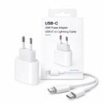 Carregador 20W + Cabo USB-C - Lightning